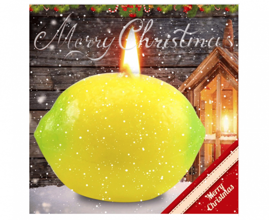 4 X Lemon Candles Set