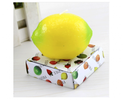 4 X Lemon Candles Set