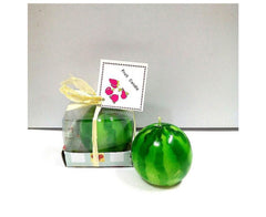 4 X Watermelon Candles Set