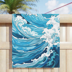 Beach Waves Towel
