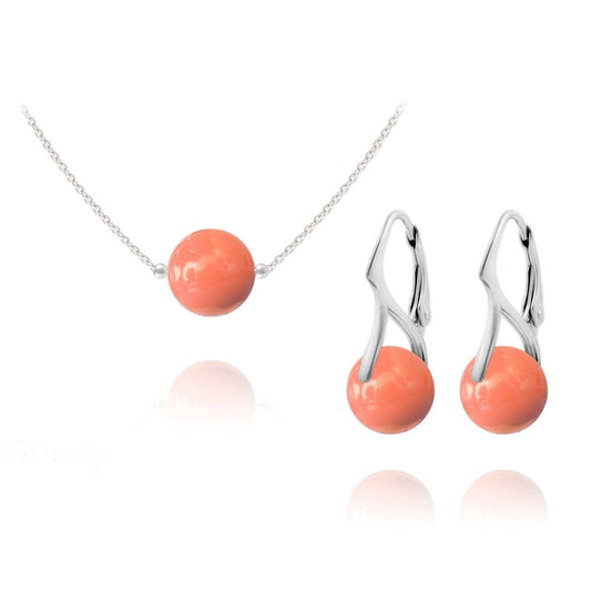 Coral Pearl Fine Jewellery Set