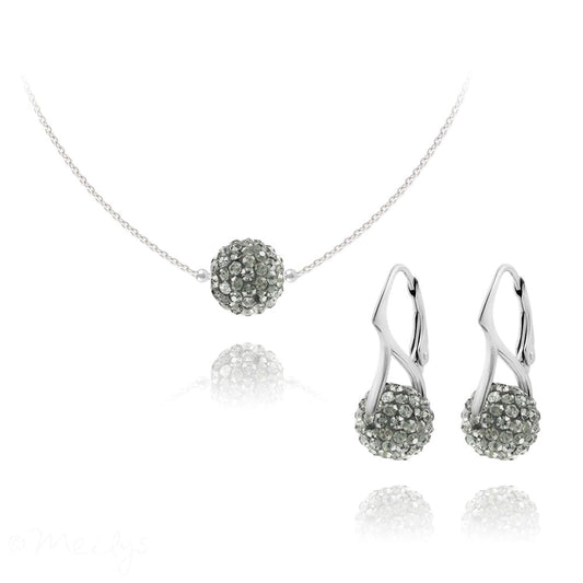 Disco Ball Fine Silver Jewellery Set