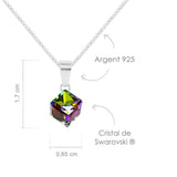 Cube Crystal Necklace