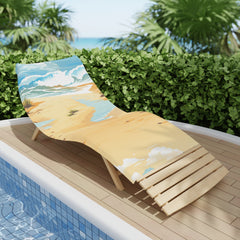 Footprints To Ocean Beach Towel