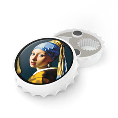 Girl with a Pearl Earring Magnetic  Bottle Opener