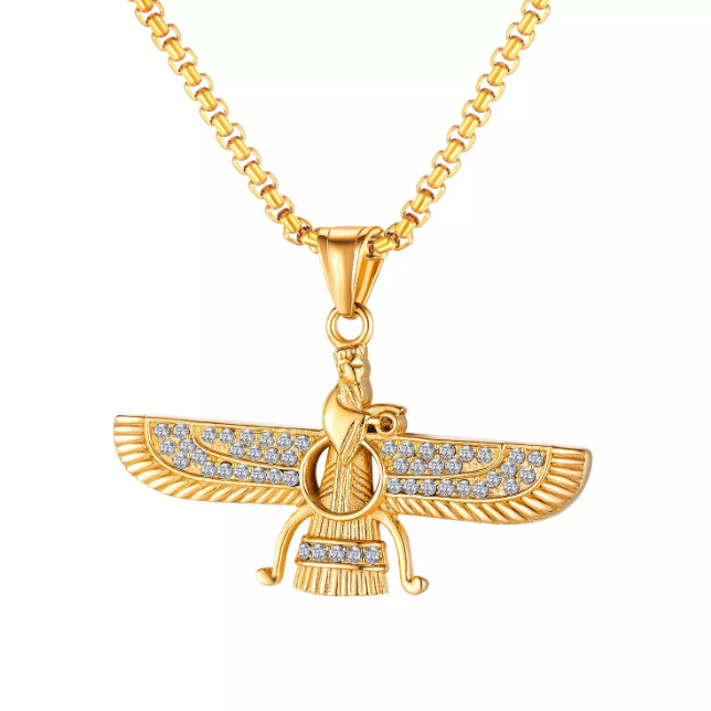 Mens Zoroastrian  Necklace