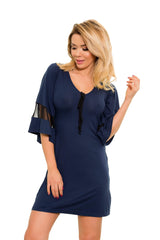 Biba Camisole Chemise - Navy Blue