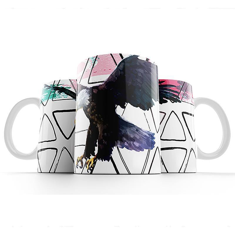 Crow Art Coffee Mug