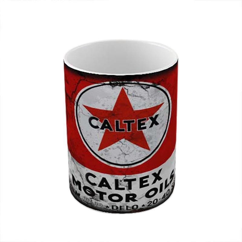 Caltex Oil Ceramic Coffee Mug