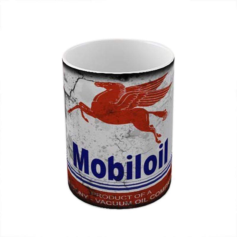 Mobil Motor Oil Ceramic Coffee Mug