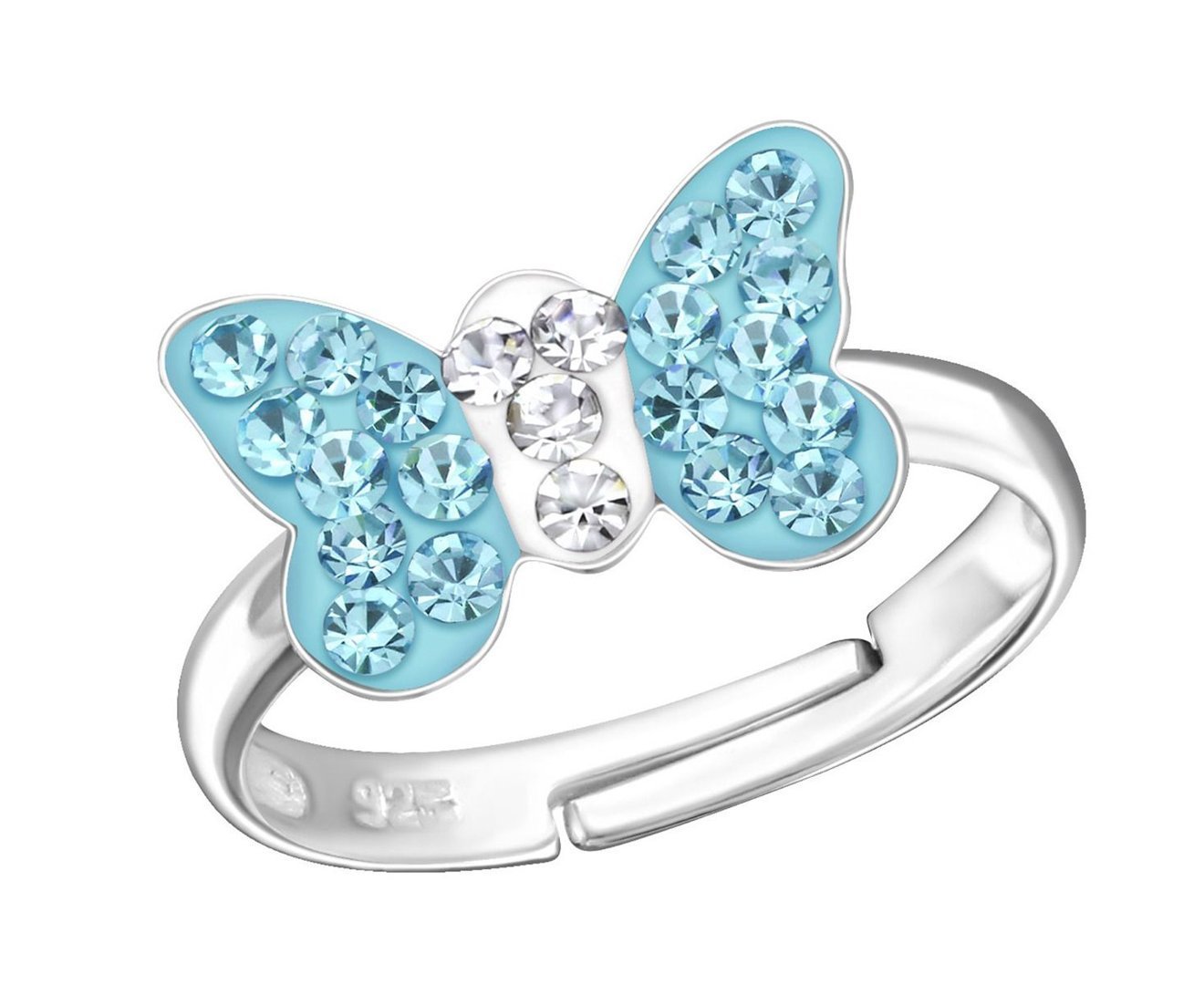 Children's Sterling Silver Butterfly Ring