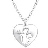 Children's Sterling Silver Angel Necklace