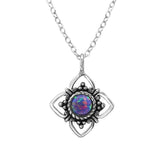 Druzy Stone Drop Necklace