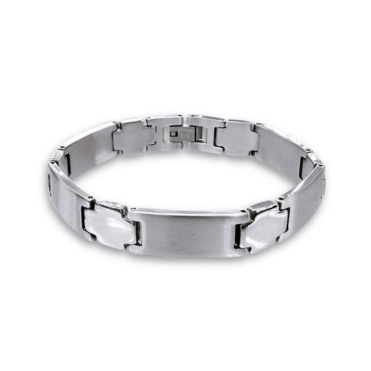 21 CM Stainless Steel Mens Biker Bracelet