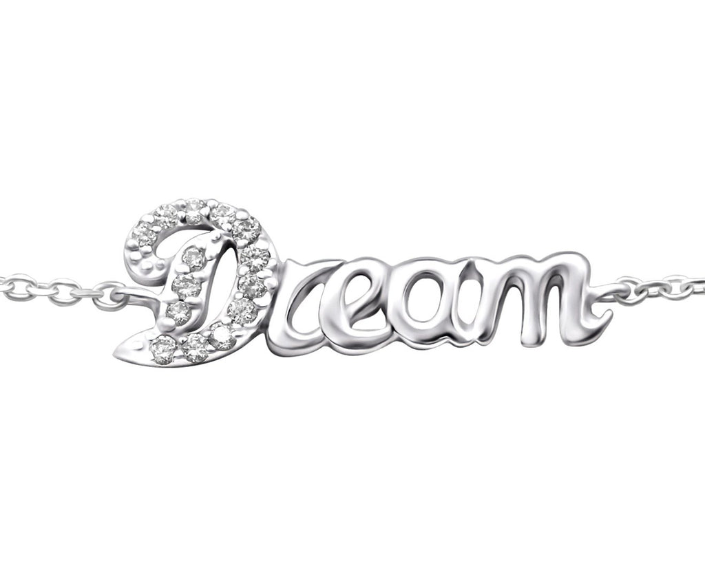 Sterling Silver CZ Crystal Dream Bracelet