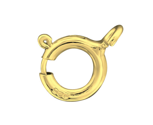 5 X Sterling Silver C-Lock Clasp