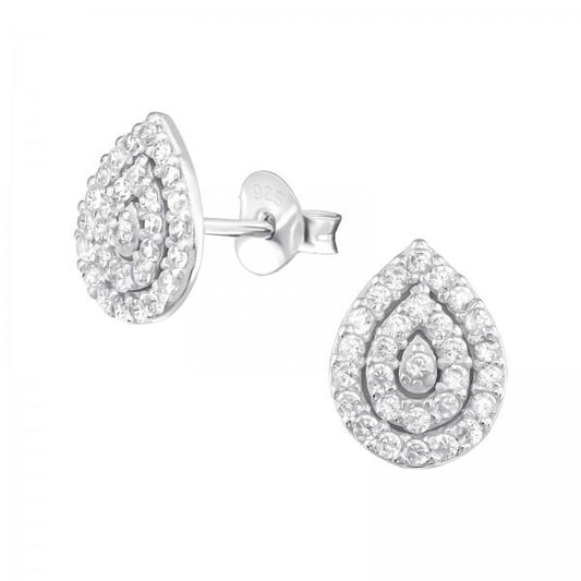 Crystal Teardrop Earrings