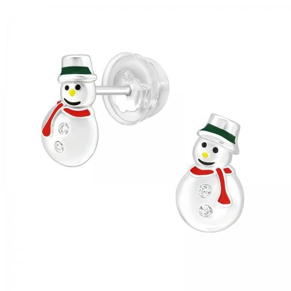 Kids Snowman Earrings
