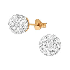 Rose Gold Surgical Steel Earrings