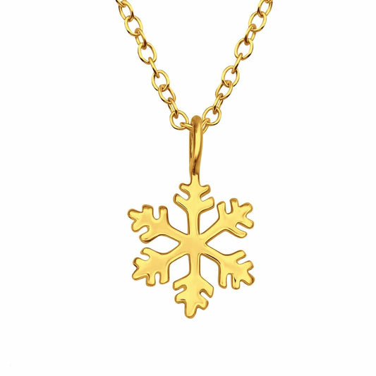 kids Snowflake Necklace