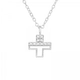 925 Sterling Silver Cross Necklace