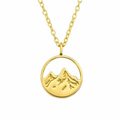 Gold Mountain Necklace