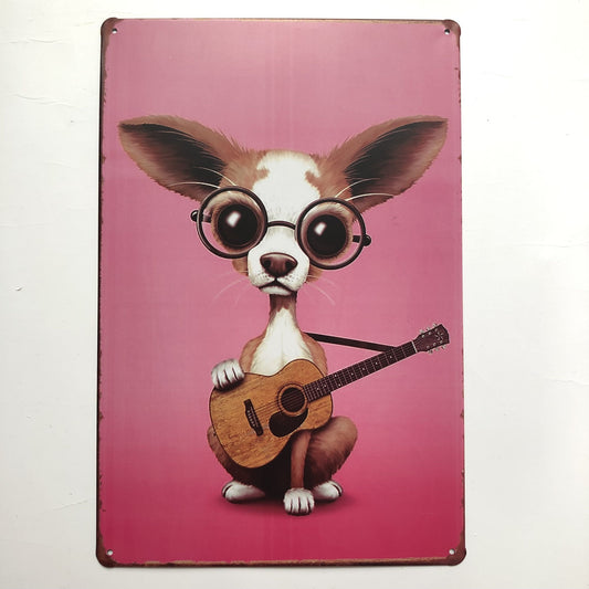 Cute Cat Drawing Poster