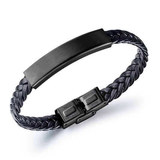 Braided Leather Bracelet