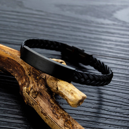 Braided Leather Bracelet