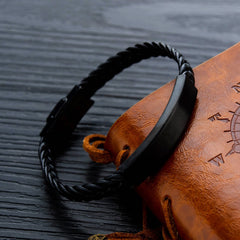 Braided Leather Bracelet