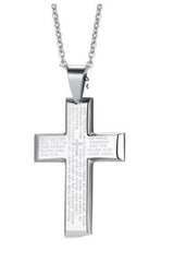 Bible Verse Cross Necklace