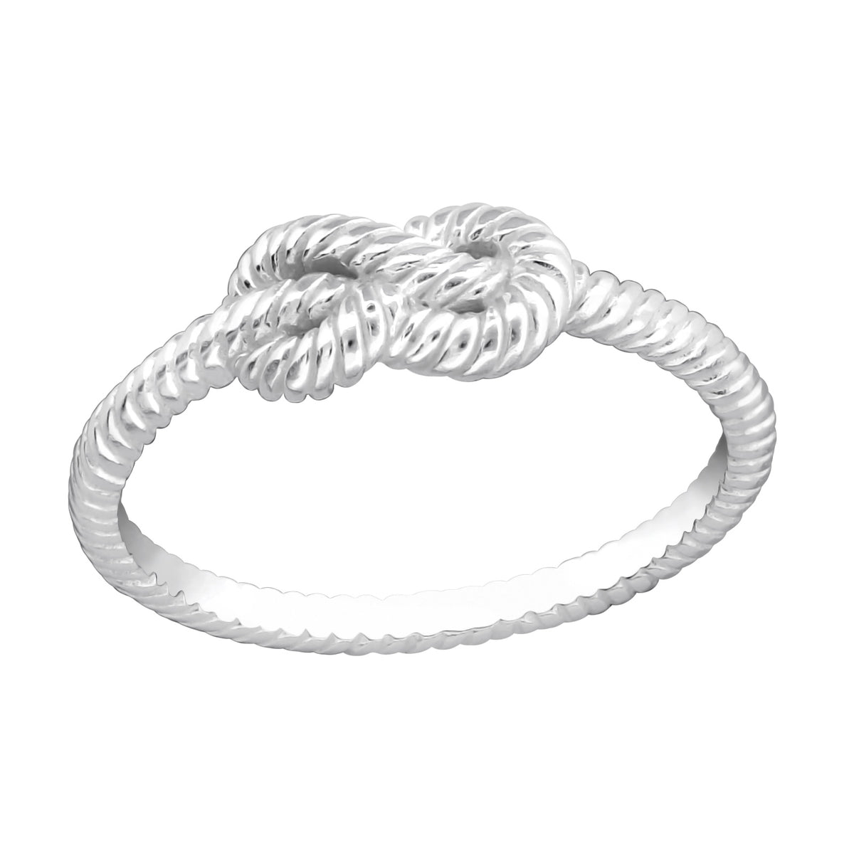 Sterling Silver Knot Ring 