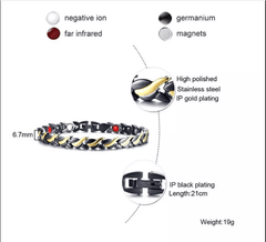 Black Gold  Magnetic Bracelet for women