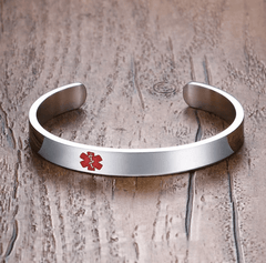 Adjustable Medical Alert Bracelet