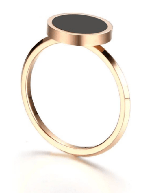 Beautiful Rose Gold  Signet Ring for Women