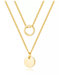 Women's Double Layer Necklace
