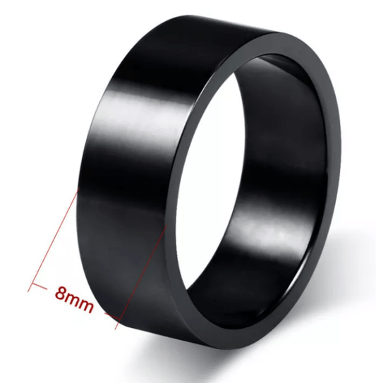 Black  Wedding Engagement Ring for Men