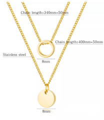 Women's Double Layered Necklace