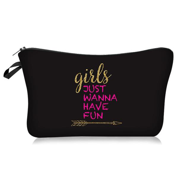 Girls Wanna Have Fun  Cosmetic Bag 
