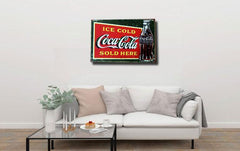 Coca Cola Metal Tin Sign Poster