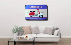 Lambretta Scooter Metal TIn Sign Poster