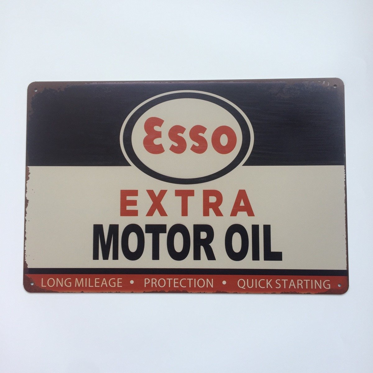 Esso Extra Oil Metal Tin Sign Poster