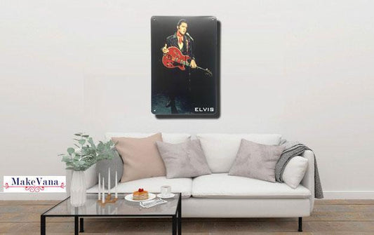 Elvis Metal Tin Sign Poster