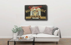 Busted Knuckle Garage Tin Sign Poster