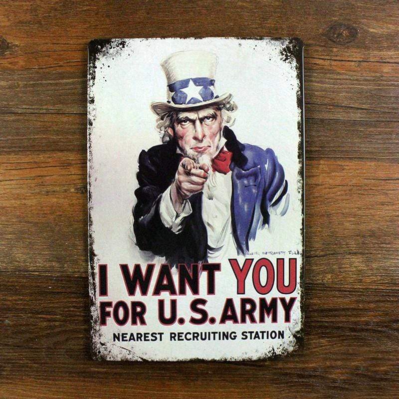 I Want You For US Army Poster
