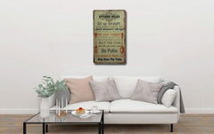 Kitchen Rules Metal  Poster