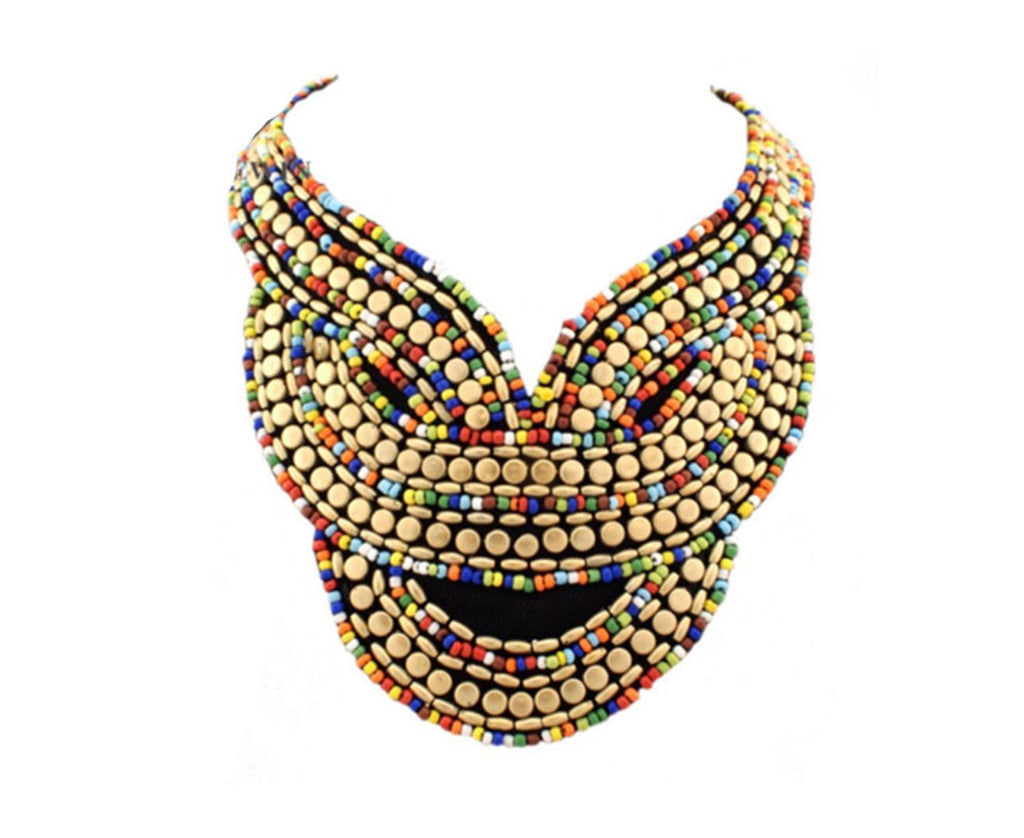 Handmade Candy Beads Collar Necklace