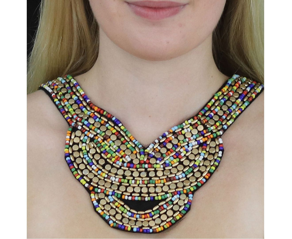Handmade Candy Beads Collar Necklace
