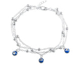 Bohemian Anklet vintage evil eye Bracelet