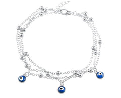 Bohemian Anklet vintage evil eye Bracelet